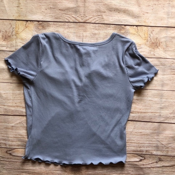 NWT Pink Rose Crop Top - Picture 5 of 6